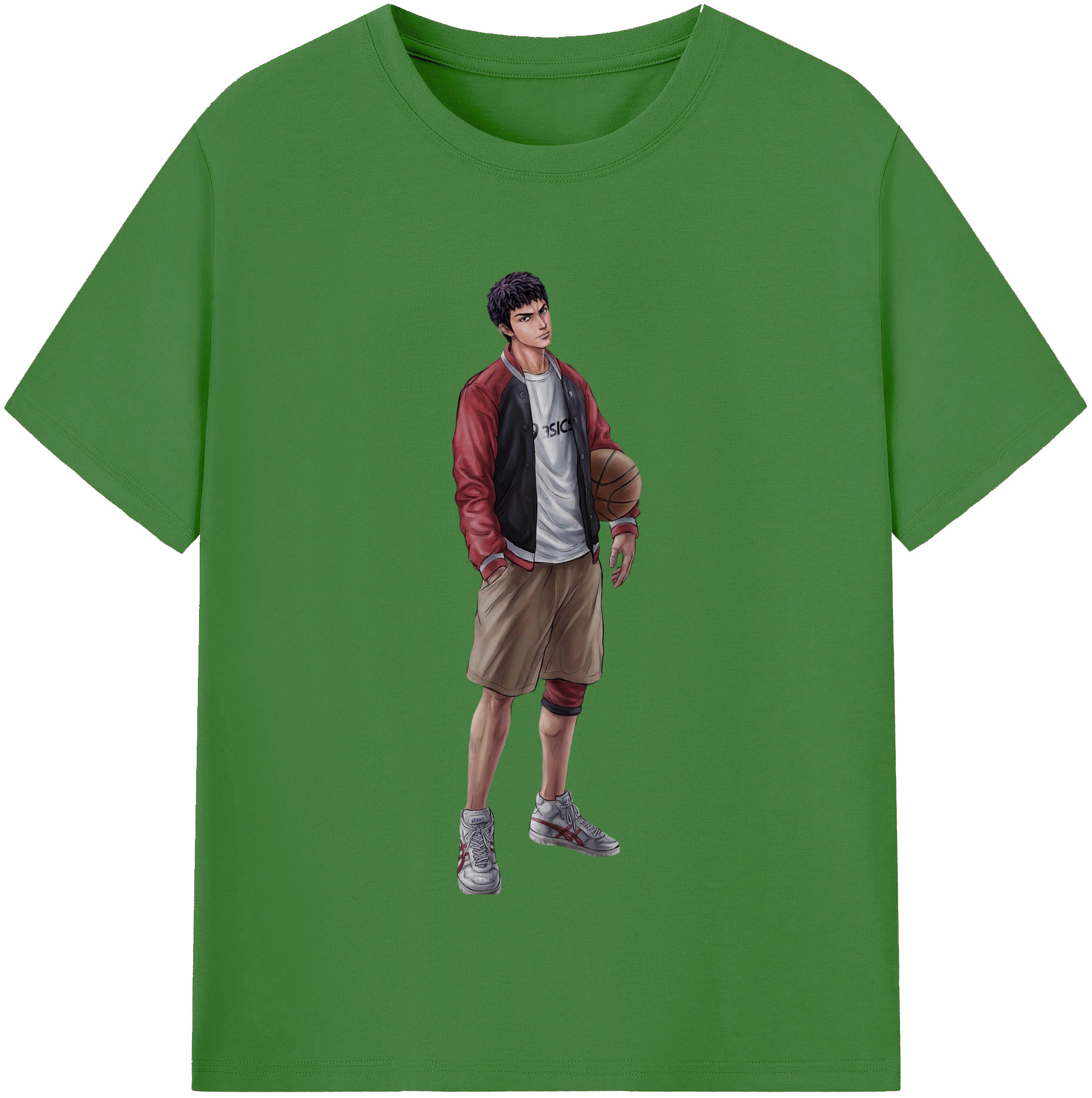 （画像用） SLAM DUNK／スラムダンク レディースカジュアルプリントTシャツ（綿100％）